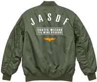 October Beast×機動警察パトレイバー MA-1ジャケット XL・カーキ イメージ
