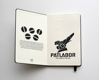 PATLABOR EZY×MOLESKINE ノート イメージ