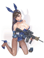 【訳あり品特価】BUNNY BUNNY BANG！ 蚩尤 ピンナップ画集（30％OFF） イメージ