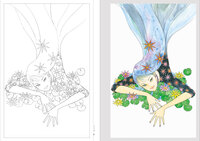 伊藤潤二 大人の塗り絵 イメージ