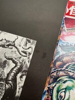 ［ 古書 ］『世界の怪獣』『新・世界の怪獣』2冊セット　イメージ