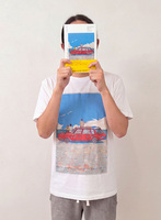 『高木りゅうぞう作品集 ツイステッド』Tシャツ（M・ホワイト） イメージ
