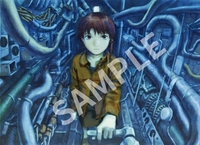 【直筆サイン入り】安倍吉俊 複製原画『serial experiments lain』 イメージ