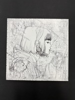 ［ 古書 ］中村佑介ぬりえBOOK 「COLOR ME」（カバー欠）　イメージ