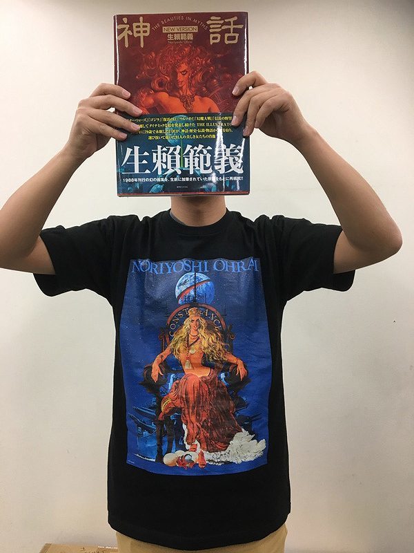 生賴範義 神話オリジナルTシャツ（生賴範義）』 販売ページ