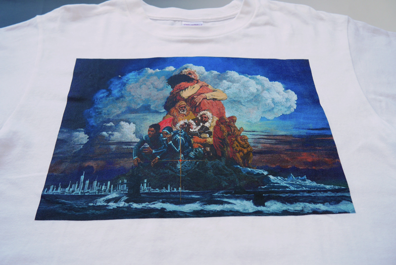 生賴範義「復活の日」Tシャツ 帰還ver.（白・XLサイズ）（生賴