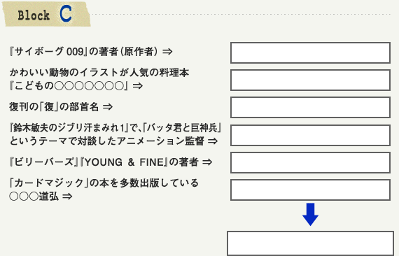 復刊ドットコムからの挑戦状3 Block C