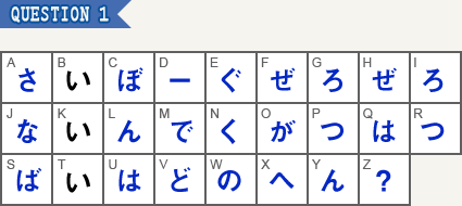 復刊ドットコムからの挑戦状4 QUESTION1