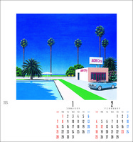 永井博 2024年 カレンダー イメージ