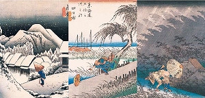 広重 雨、雪、夜 風景版画の魅力をひもとく
