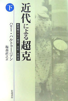 近代による超克 戦間期日本の歴史・文化・共同体 下