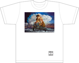 生賴範義「復活の日」Tシャツ 帰還ver.（白・Lサイズ）