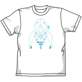 タチコマ Tシャツ ［攻殻機動隊 STAND ALONE COMPLEX］ L・WHITE