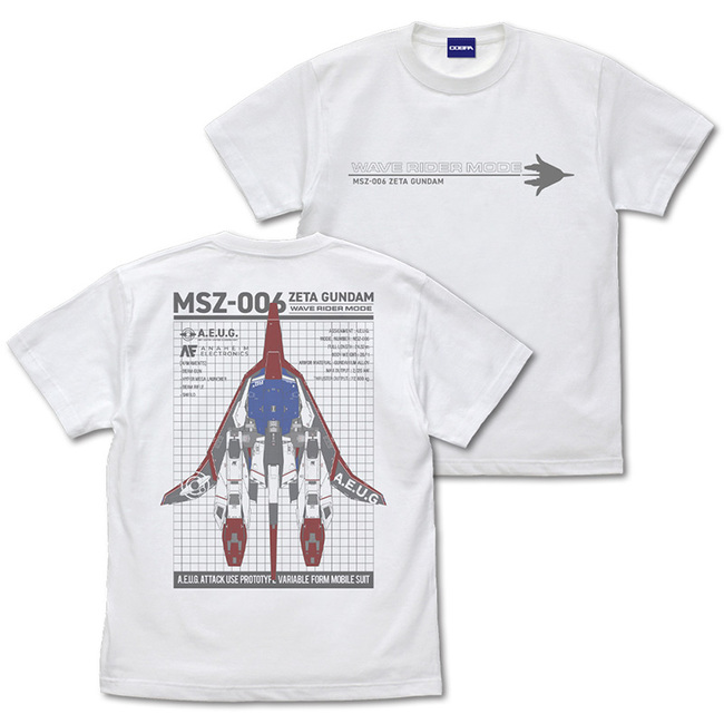 描き下ろし ウェイブライダー Tシャツ ［機動戦士Zガンダム］ L