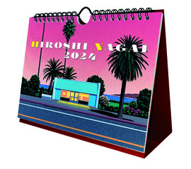 卓上 永井博 卓上／壁掛 2024年カレンダー