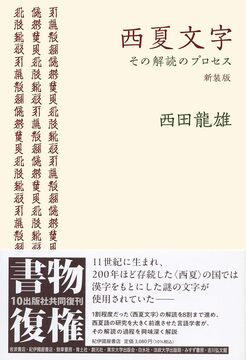 西夏文字 その解読のプロセス 新装版