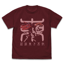 マスターガンダム＆風雲再起 Tシャツ ［機動武闘伝Gガンダム］ M・BURGUNDY