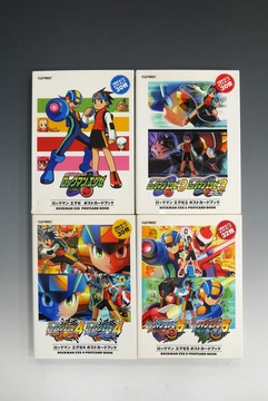 ［ 古書 ］ロックマン エグゼ ポストカードブック 4冊セット