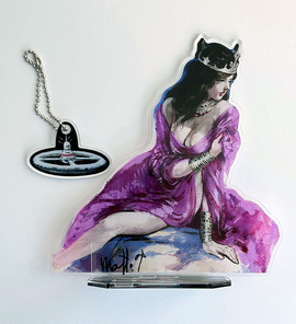 武部本一郎・作「火星のプリンセス」×デジャー・ソリス 台座付きアクリルフィギュア