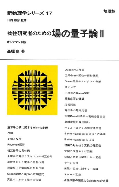 物性研究者のための場の量子論 II ＜新物理学シリーズ 17＞