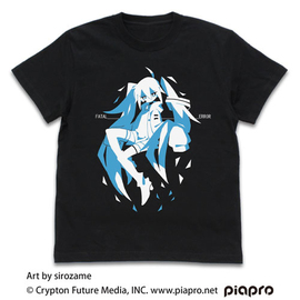 初音ミク Tシャツ sirozame Ver. ［初音ミク］ M・BLACK