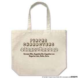 ピアプロキャラクターズ ラージトート lilija Ver. ［初音ミク］ NATURAL