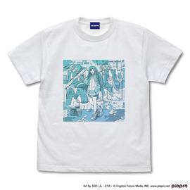 初音ミク Tシャツ るぼーん・27点・ Ver. ［初音ミク］ L・WHITE