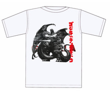生賴範義 ゴジラVSキングギドラ Tシャツ M・白